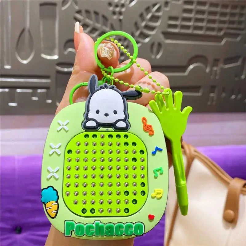 Magnetic Maze Keychain Fidget Puzzle Charm