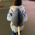 Funny Plush Rat Backpack for Quirky Style