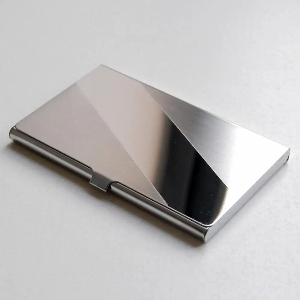 Mini Aluminum Card Case & Pocket Storage Box