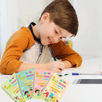 Multilingual Magic Practice Book Set – Reusable Handwriting Workbooks