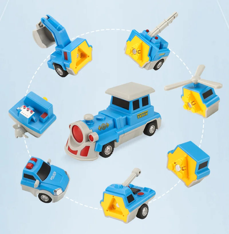 Magnetic Vehicle Building Blocks – DIY Construction Set