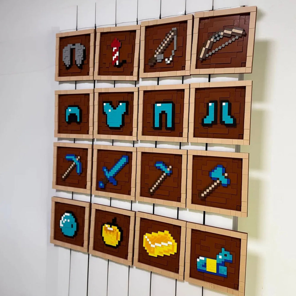 Pixel Item Frame – Desk Stand Display | Toki Toy Box