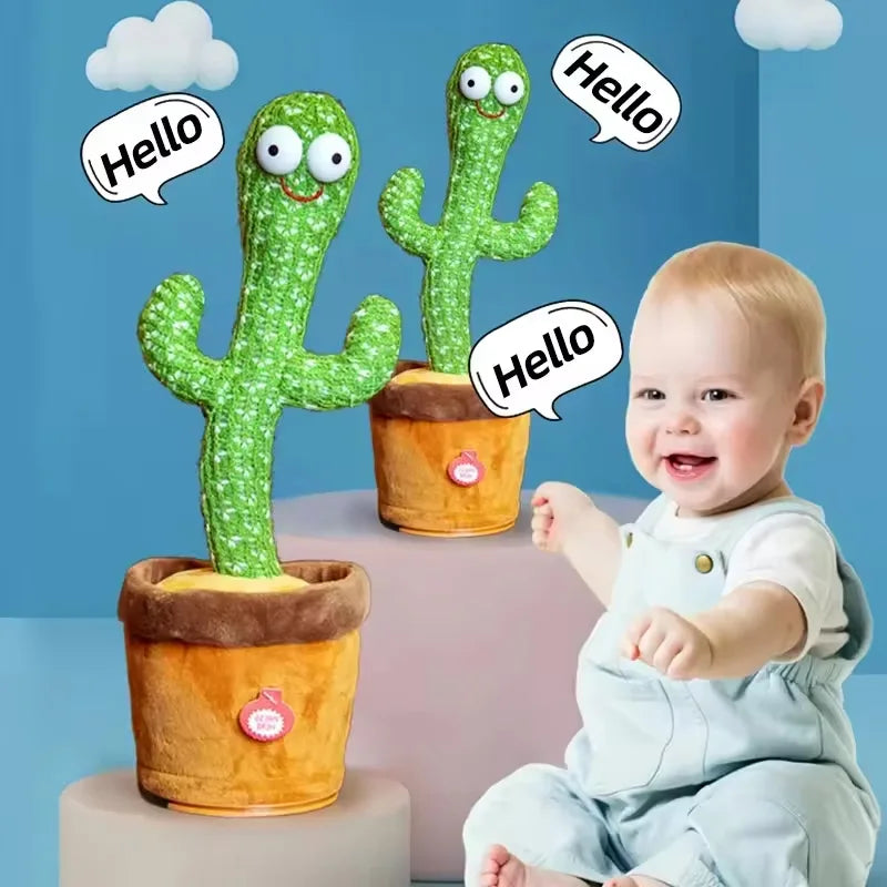 Dancing Talking Cactus Toy – Interactive Fun for – Detail | Toki Toy Box