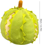 Creative Detachable Durian Plush Toy – Soft, Cute Peeling Fruit Pillow Doll