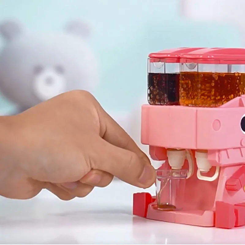 Dino Drink Dispenser Toy – Cute Pretend Water Station – In Use | Toki Toy Box