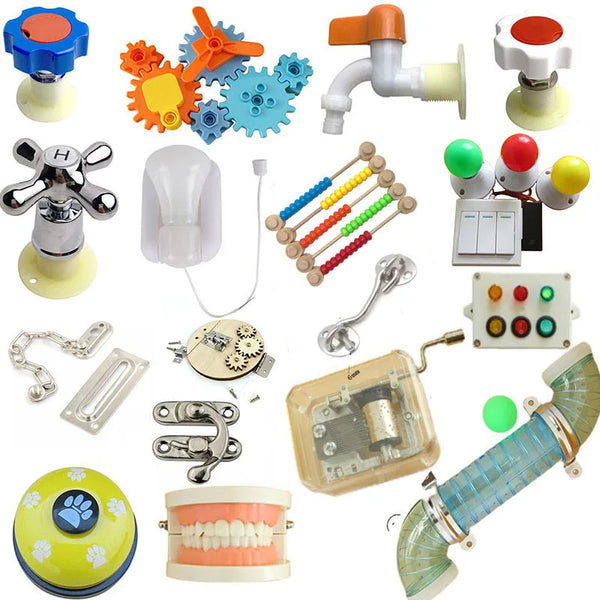 Busy Board Activity Kit – DIY Learning Toy for Kids