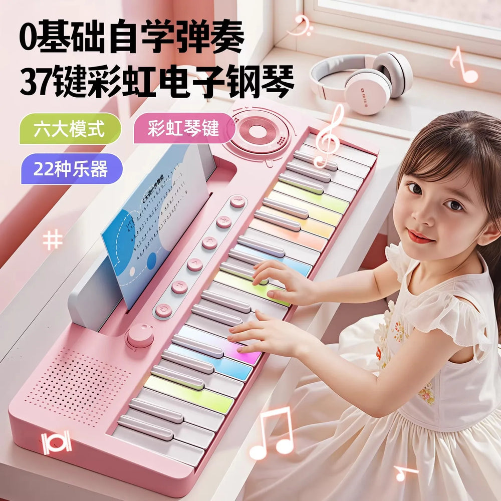 Piano Keyboard – White Keys Close-Up | Toki Toy Box