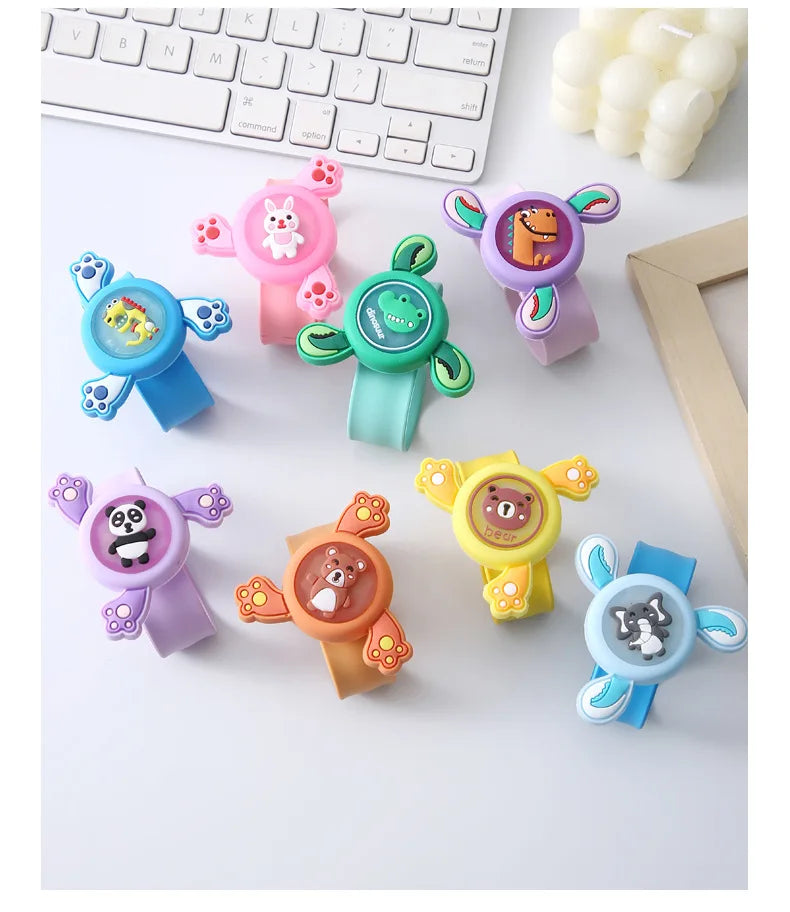 LED Spinning Wristband Toy for Kids Party Fun