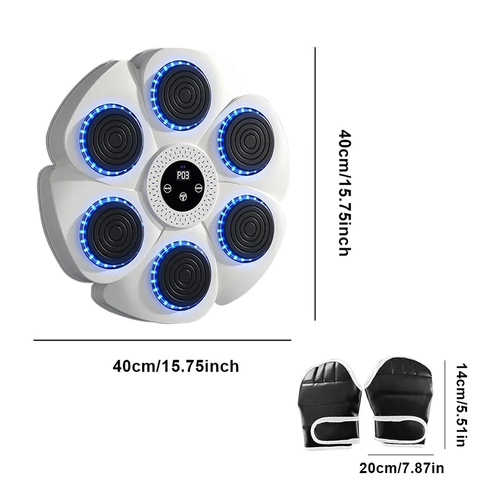 Smart Musical Boxing Machine – Portable Interactive Training Device – View 16 | Toki Toy Box