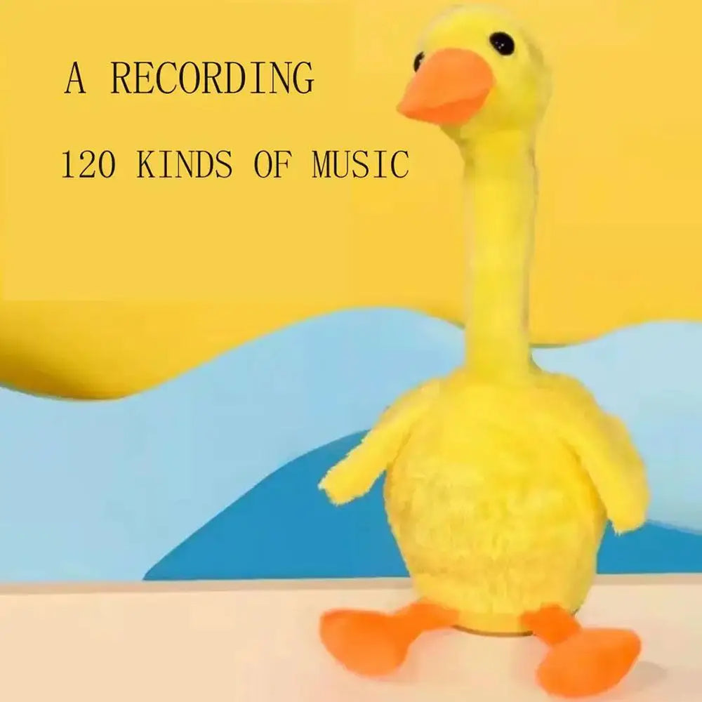 Talking Dancing Duck Toy – Repeat & Sing Fun Plush - Toki Toy Box