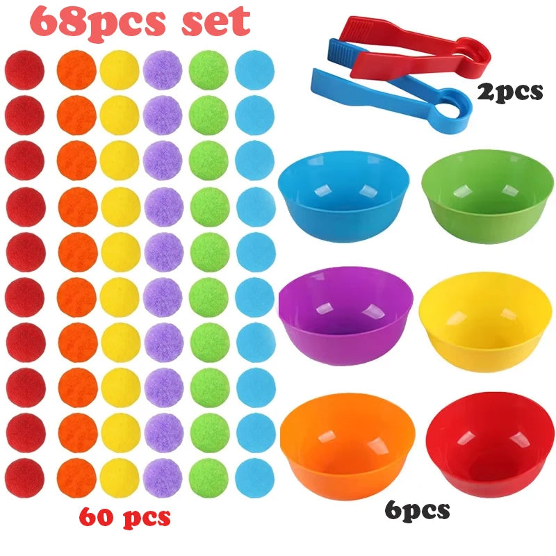 Color Sorting & Counting Bears Learning Set