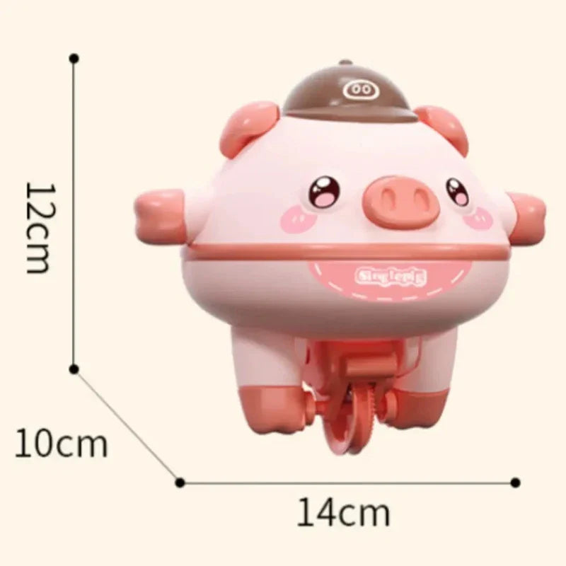Balance Pig Game Toy – Fun Skill & Focus Challenge – Side View | Toki Toy Box