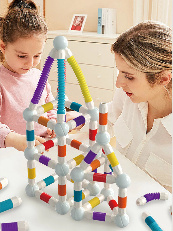 Magnetic Building Sticks Set – Creative STEM Fun for Kids