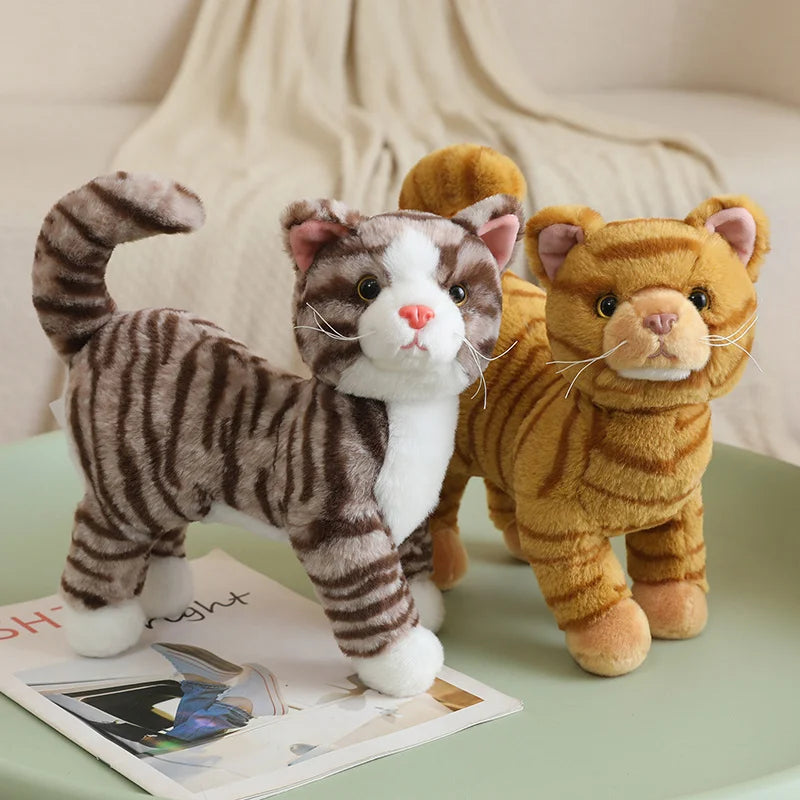 Jointed Cat Plush 25cm Poseable Kitty | Toki Toy Box