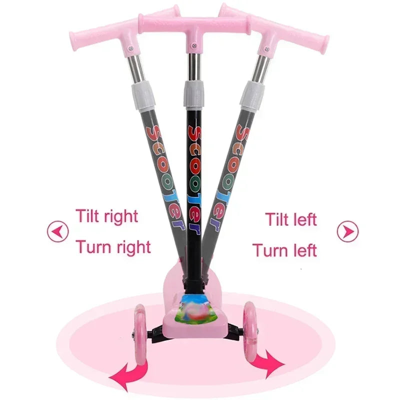 Light-Up Kids Scooter – Adjustable & Smooth Ride