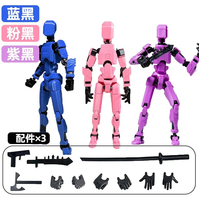 Titan Action Figure Set – Fully Posable Robot Toy