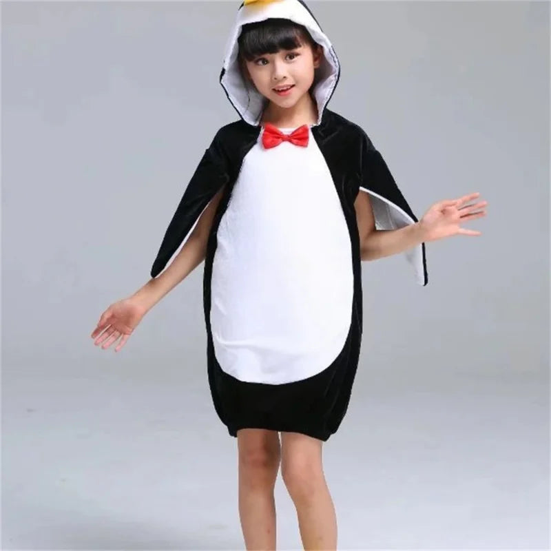 Kids Penguin Costume – Cozy Halloween Outfit | Toki Toy Box – Detail | Toki Toy Box