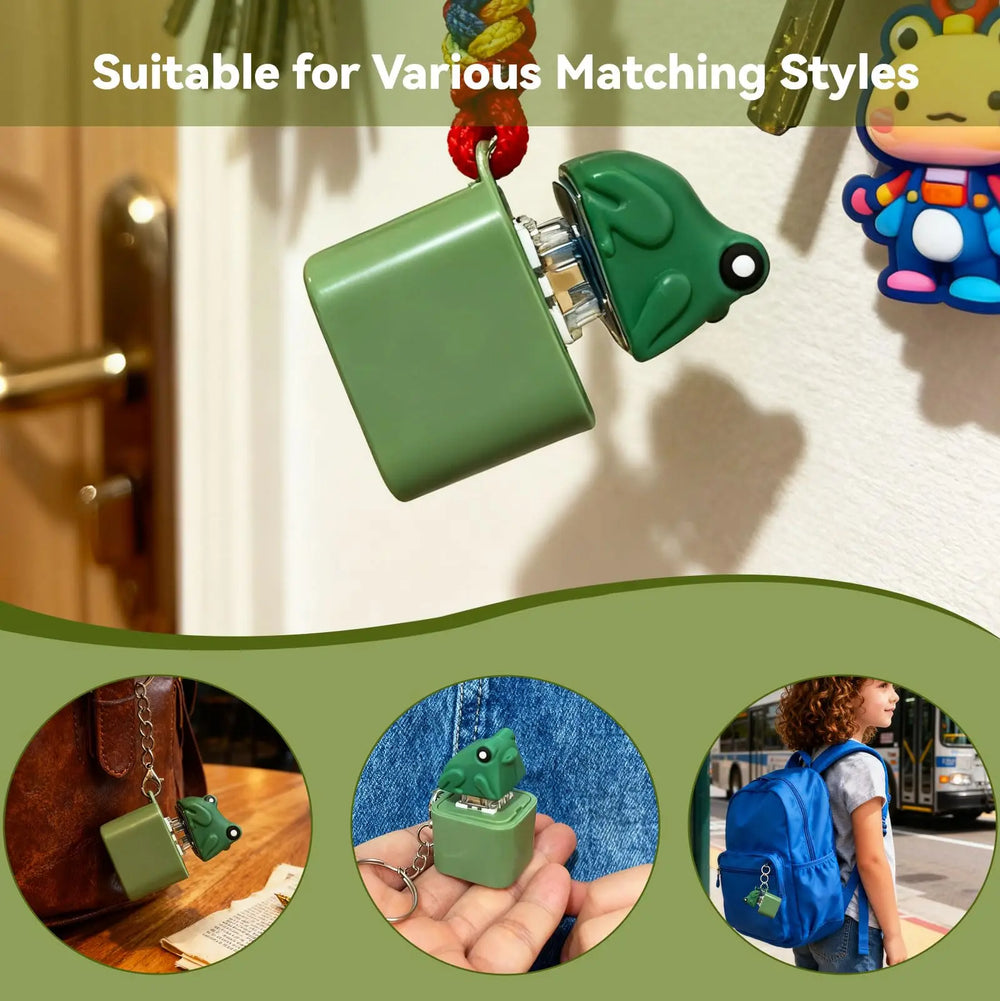 Frog Keychain – 4-Pack Party Set | Toki Toy Box