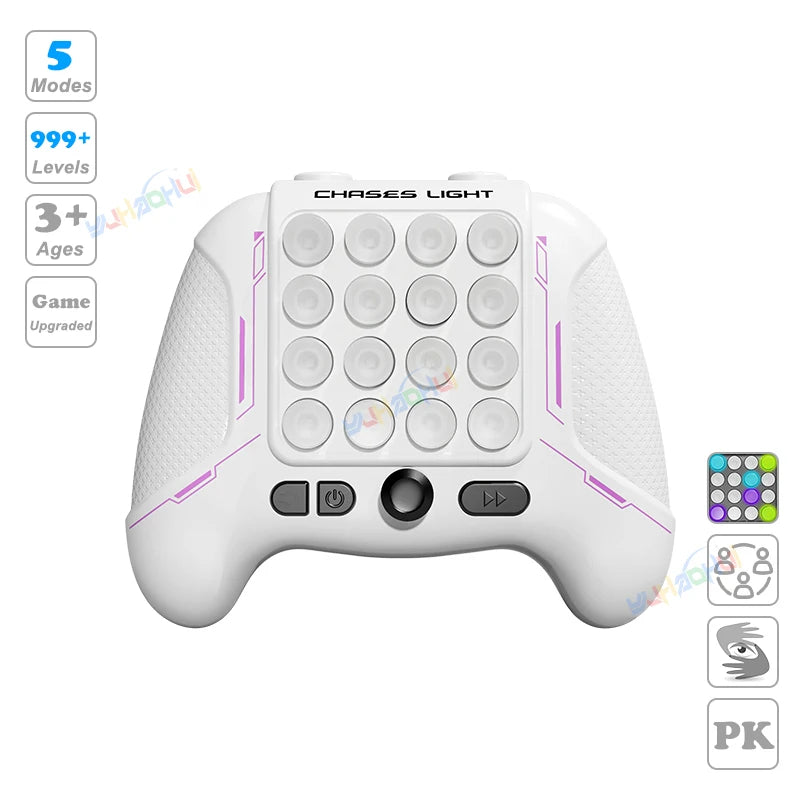 999-Level Pop Push Game Console for Kids & Adults - Toki Toy Box