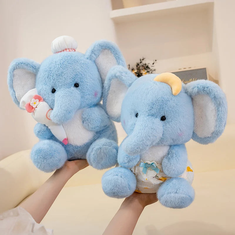 Elephant Plush – Shorts Outfit | Toki Toy Box