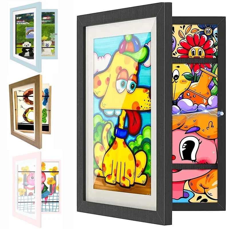 Kids Art Display Frame – Easy-Change Artwork Showcase