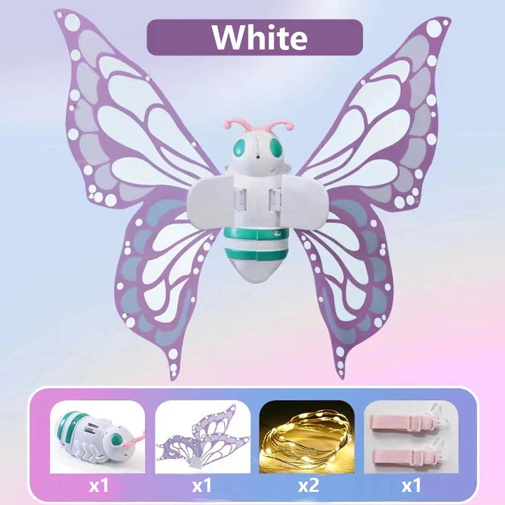 Light-Up Fairy Wings – Moving Butterfly Costume for Kids – Lifestyle | Toki Toy Box