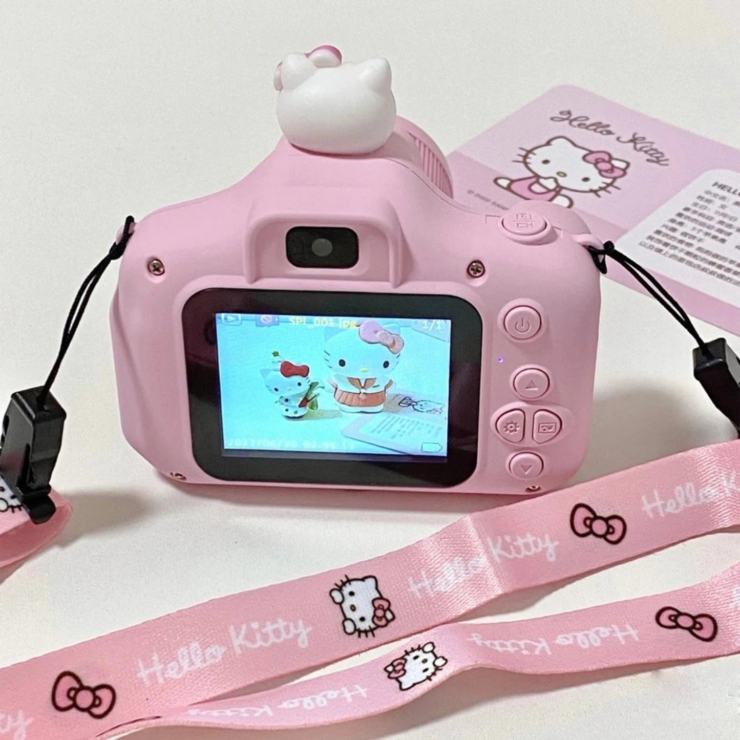 Dual Lens Kids Camera 1080P Fun Snap Cam