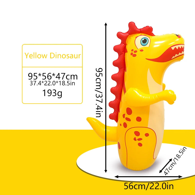 Inflatable Dinosaur Punching Bag – 90cm Bounce-Back