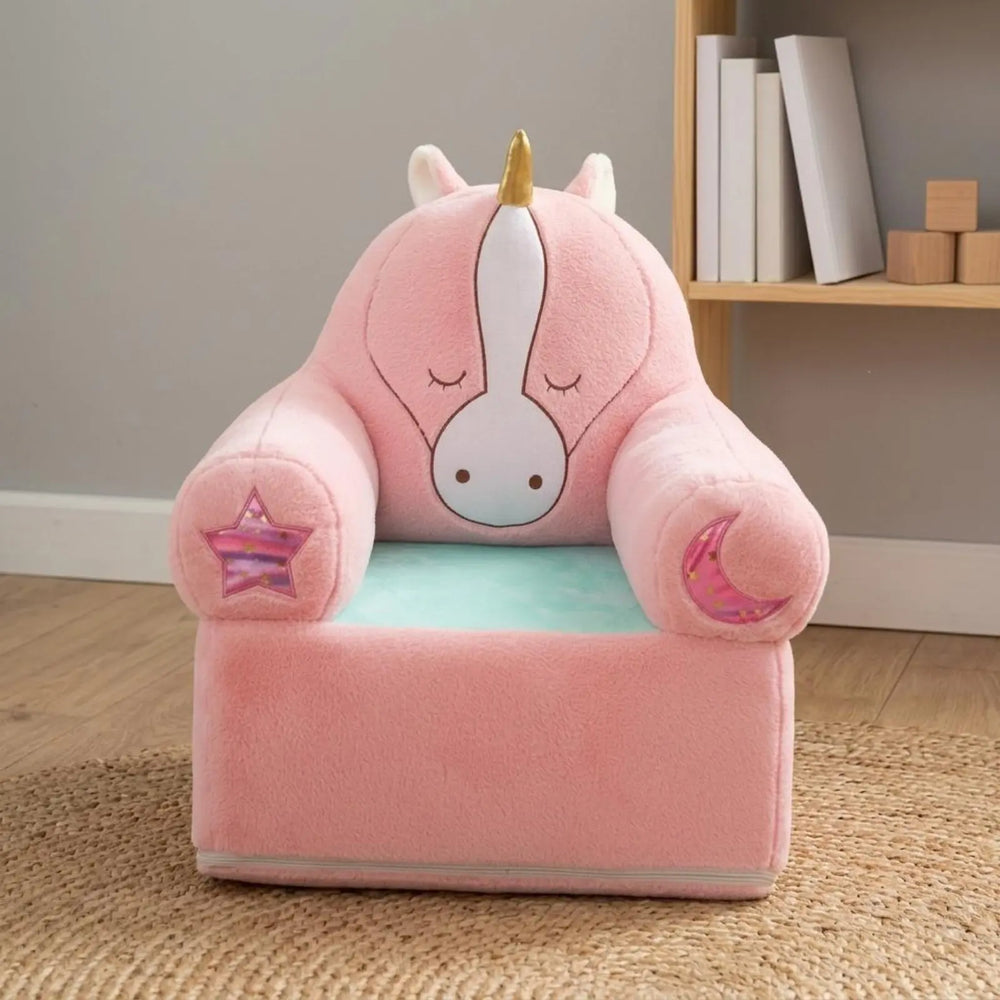 Cozy Creature Kids Sofa with Washable Cover