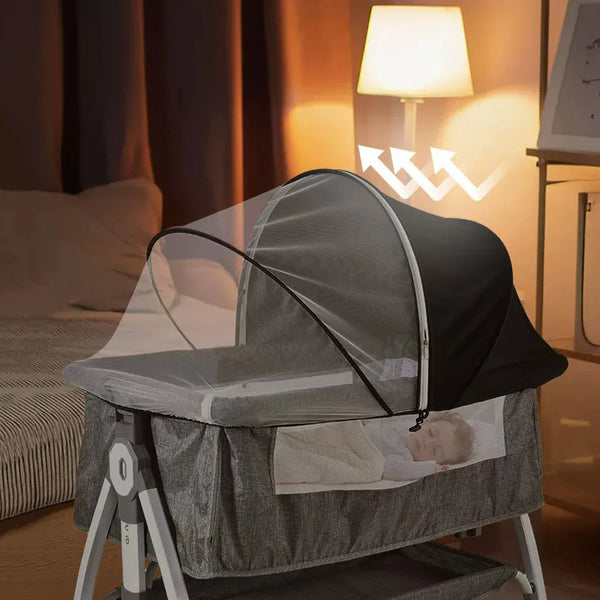 Portable Baby Crib Mosquito Net – Foldable 360° Protection