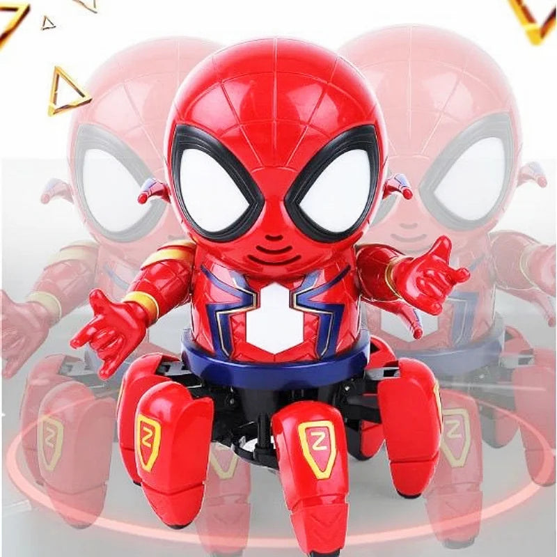 Dancing Wall-Crawler Robot Toy with Lights & Music - Toki Toy Box