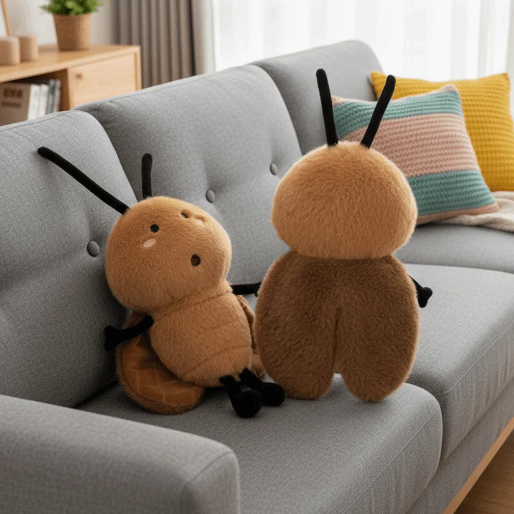 Funny Bug Plush Toy – Weird Cute Prank Gift & Decor - Toki Toy Box