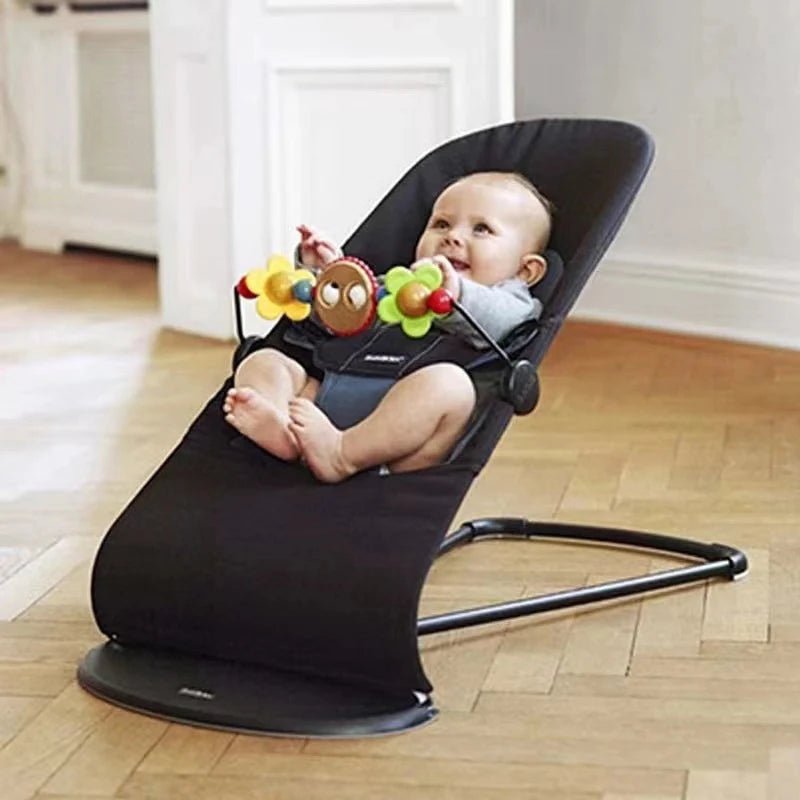 Wooden Baby Stroller Toy Arch for Sensory Play