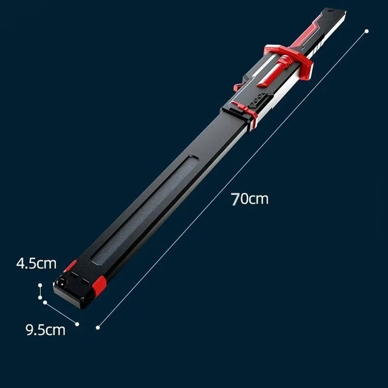Glowing Streamer Sword Toy – Spark & Smoke Effect