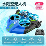 3-in-1 RC Mini Drone – Air, Land & Water