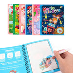 Reusable Water Coloring Book – Montessori Early Learning Toy for Kids