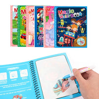 Reusable Water Coloring Book – Montessori Early Learning Toy for Kids