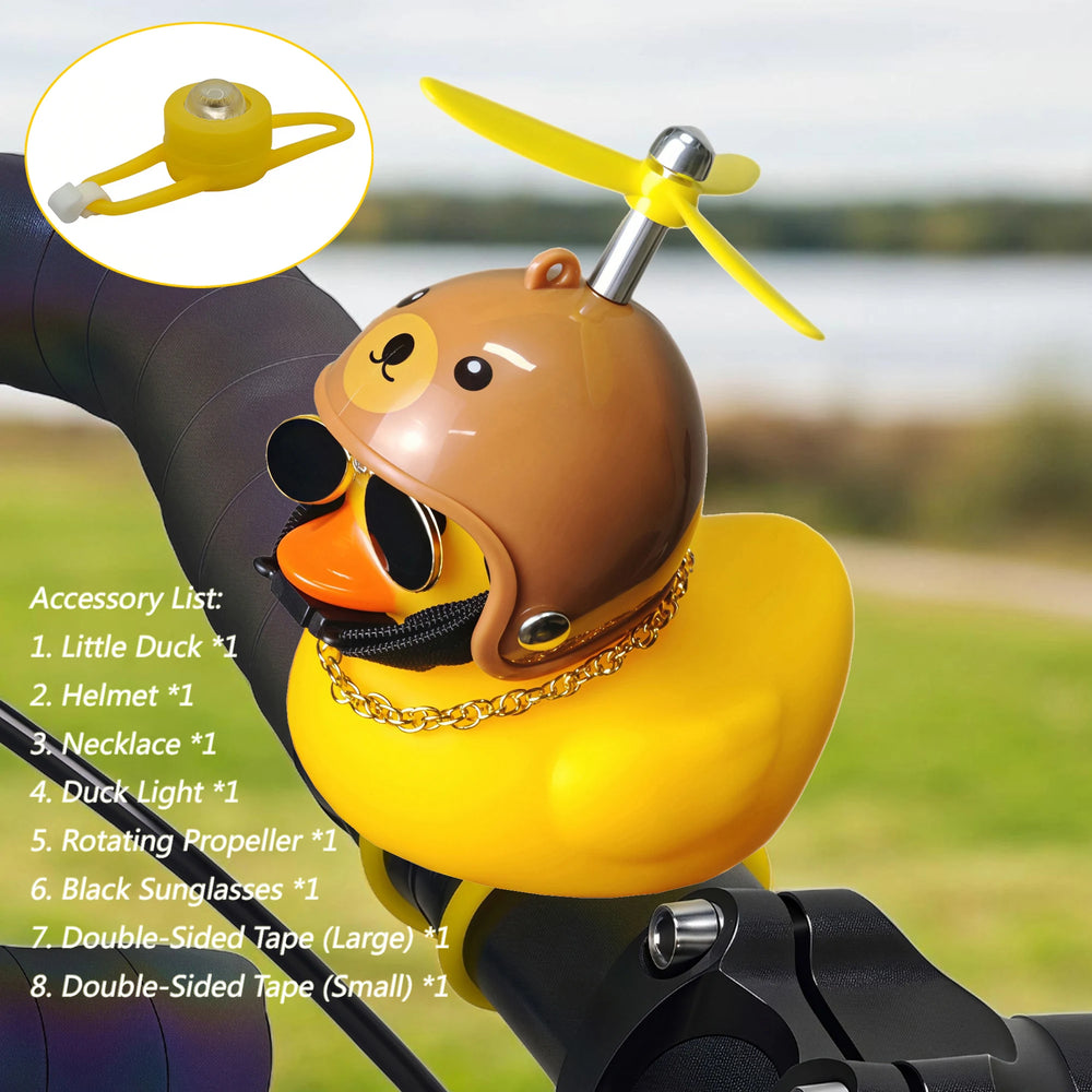 Duck Bike Bell Light – Cute Handlebar Toy for Kids – Features | Toki Toy Box
