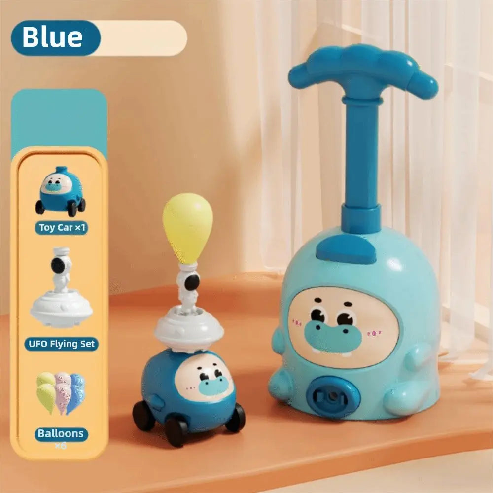 Balloon Powered Car Launcher – Air Rocket STEM Toy