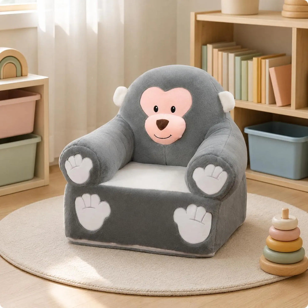 Cozy Creature Kids Sofa with Washable Cover