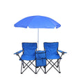 DuoShade Folding Chair – 2-Seater with Sun Cover