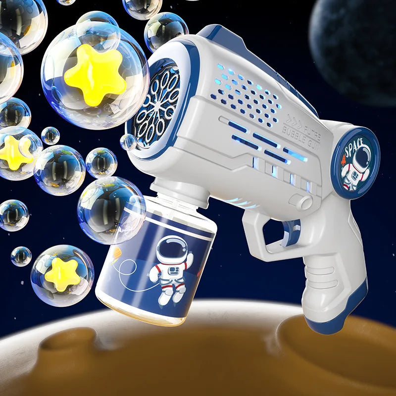 Astronaut Bubble Machine – Automatic Rocket Blaster Toy – Lifestyle | Toki Toy Box