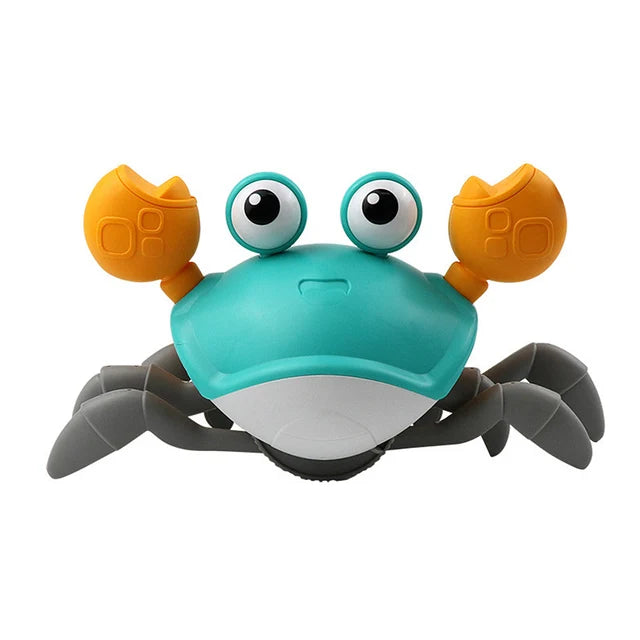 Interactive Crab Bath Toy – Splash Water Play for Kids – Side View | Toki Toy Box