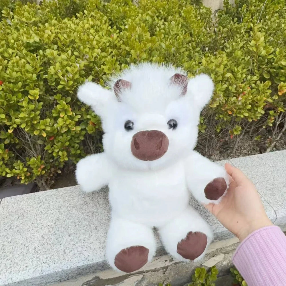 Highland Cow Plush – Fluffy Kawaii Stuffed Animal