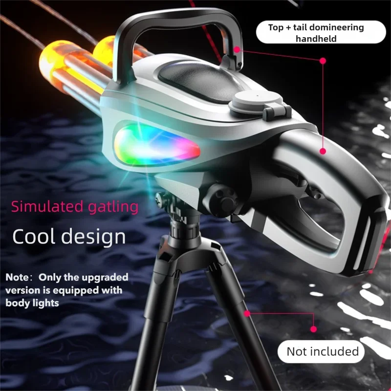 LED Rotating Hydro Blaster for Pool Battles