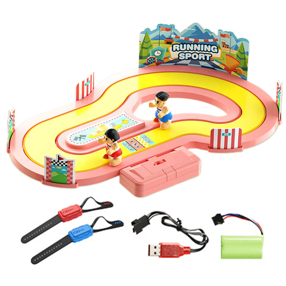 Racing Game – Pink Green Blue Colors | Toki Toy Box