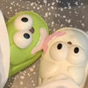 Funny Dog Tongue Slippers – Soft Plush Home Slides
