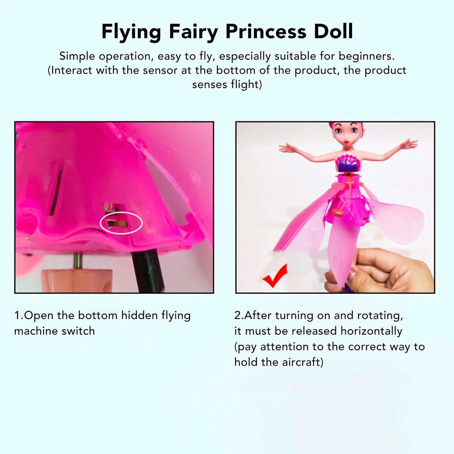 Flying Toy for Kids – Gesture-Controlled Helicopter with Dancing Simulation, Rotating LED Lights, Induction Flying Machine