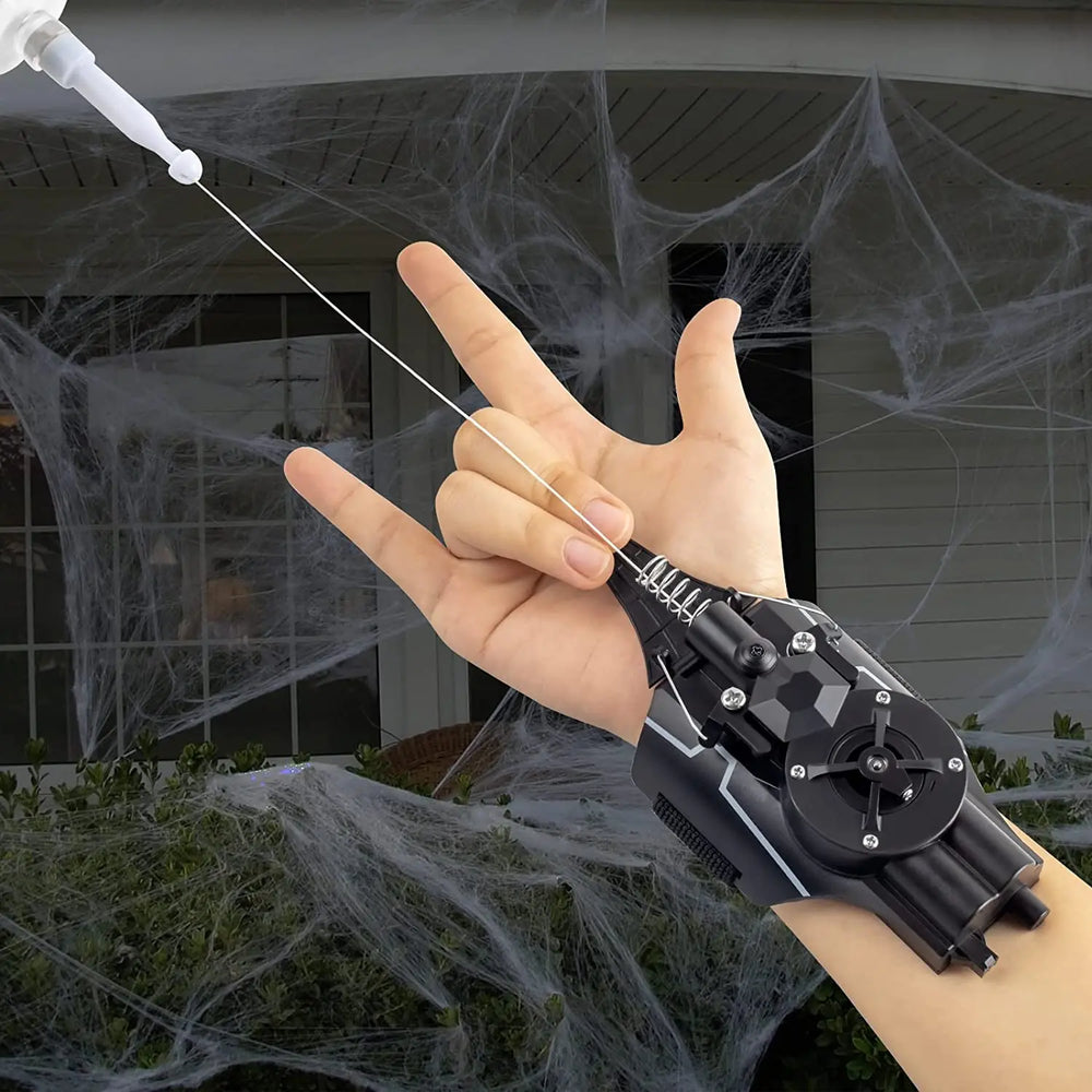Spider Web Shooter Glove Toy – Wrist Launcher for Kids – Whats Included | Toki Toy Box