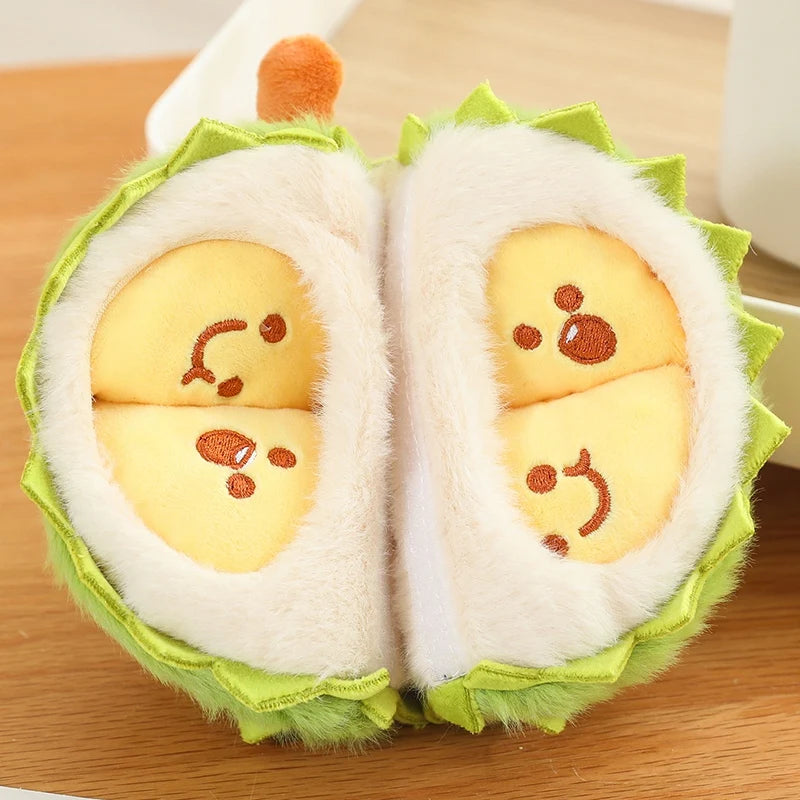 Cute Detachable Durian Plush Stress Pillow - Toki Toy Box